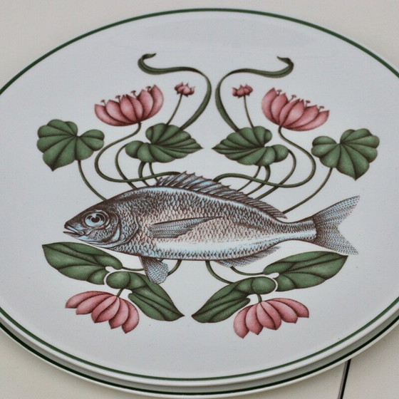 Image 1 of Vintage visservies van Villeroy en Boch, Duitsland