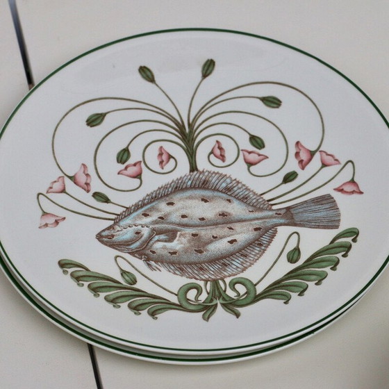 Image 1 of Vintage visservies van Villeroy en Boch, Duitsland