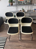 4X  Drabert Sm400K “Swing” Space Age Stoelen