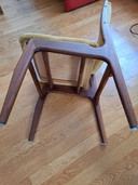 4x Vintage stoel