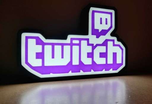 Lichtbord Van Twitch