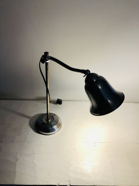 Image 1 of Scharnierende en verstelbare potlamp 1940/1950