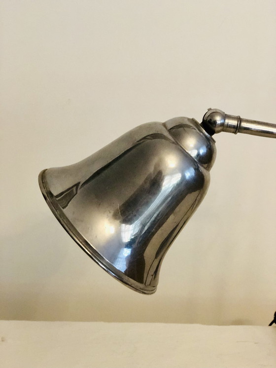 Image 1 of Scharnierende en verstelbare potlamp 1940/1950