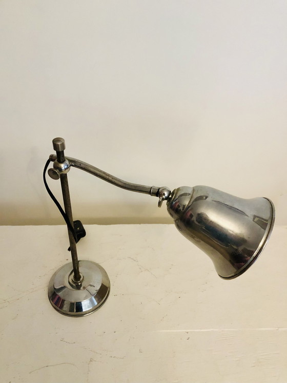 Image 1 of Scharnierende en verstelbare potlamp 1940/1950