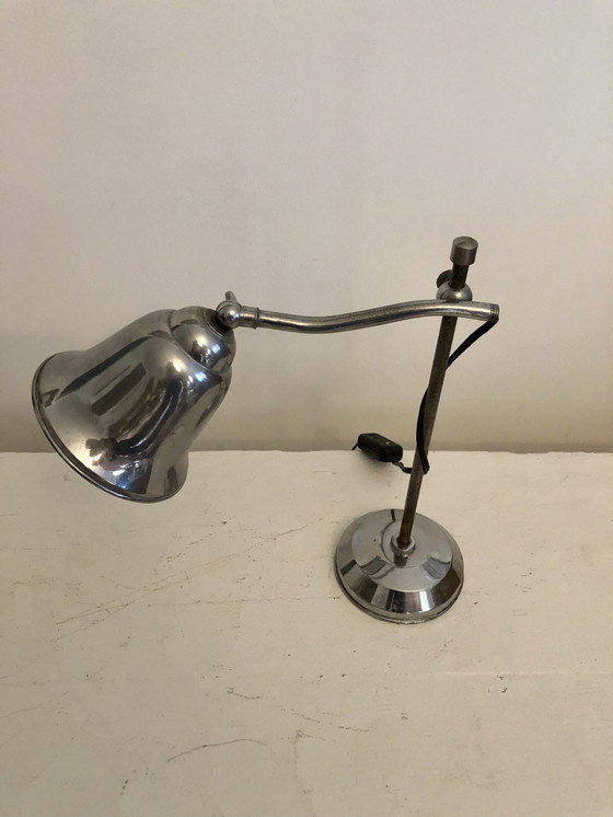 Image 1 of Scharnierende en verstelbare potlamp 1940/1950