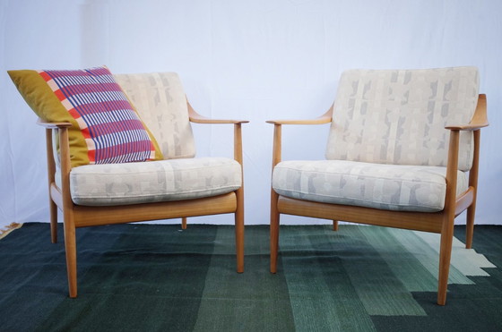 Image 1 of 2 X Walter Knoll Vintage Antimott fauteuil