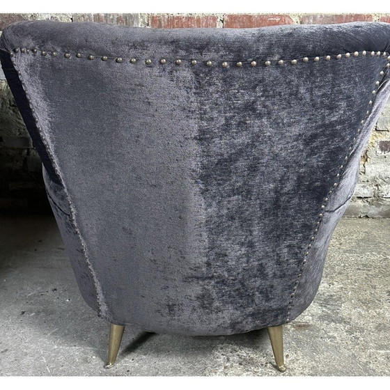 Image 1 of Paar vintage Italiaanse fauteuils van Isa Bergamo, 1950