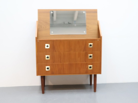 Image 1 of Vintage ladekast secretaire kaptafel