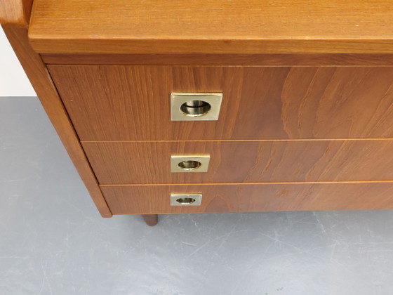 Image 1 of Vintage ladekast secretaire kaptafel