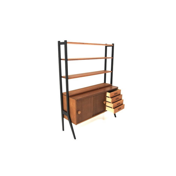 Image 1 of Vintage teakhouten bureau, Zweden 1960