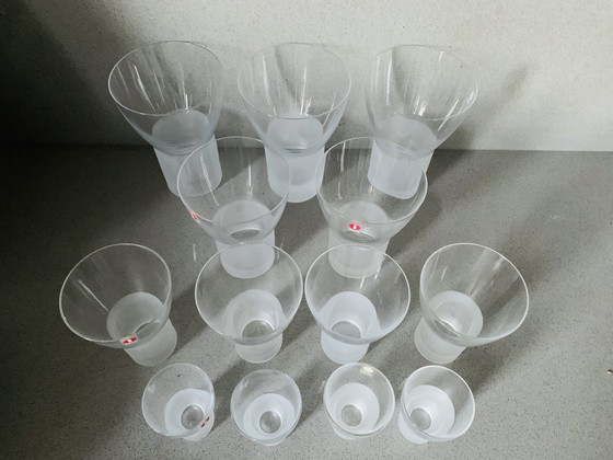 Image 1 of 13x Iittala Marrku Salo glazen