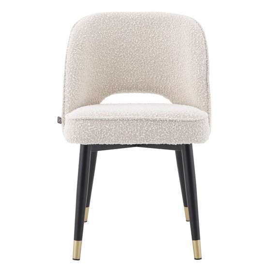 Image 1 of 2x Eichholtz Cliff Bouclé Stoelen