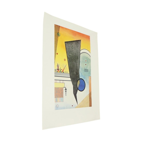 Image 1 of Offset Lithografie Kandinsky Gebogene Spitze 