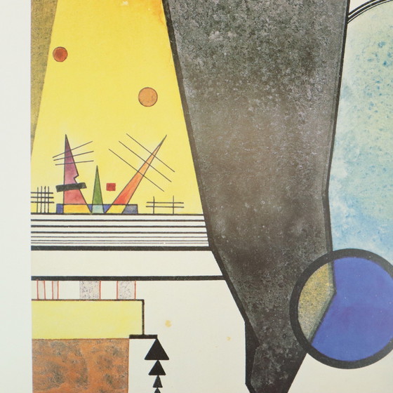 Image 1 of Offset Lithografie Kandinsky Gebogene Spitze 