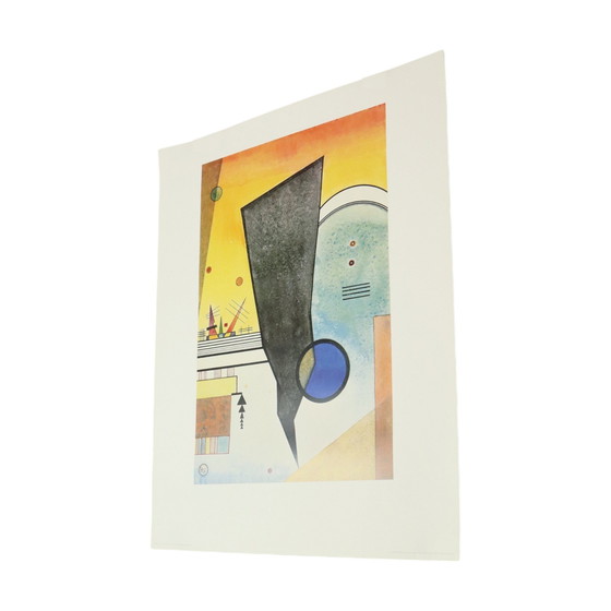 Image 1 of Offset Lithografie Kandinsky Gebogene Spitze 