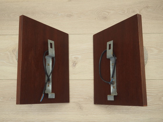 Image 1 of Set van twee wandlampen, Deens ontwerp, 1970S, Productie: Denemarken