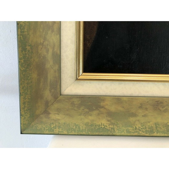 Image 1 of Olieverf op doek vintage Lyon school gesigneerd door Paul Claude Jance