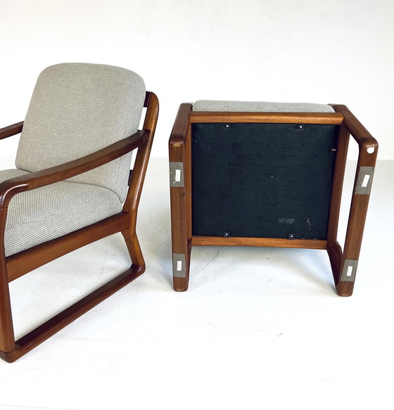 Image 1 of 2X Dyrlund Fauteuil, Jaren ‘60