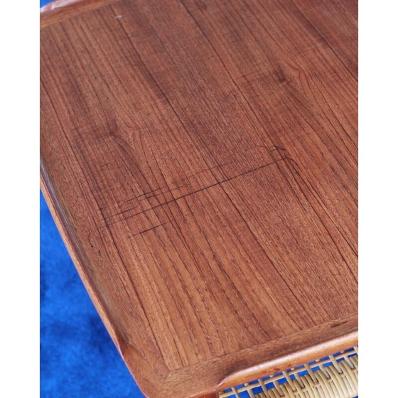 Image 1 of Vintage teakhouten bijzettafel door Poul Jensen voor Selig voor Jensen, 1960