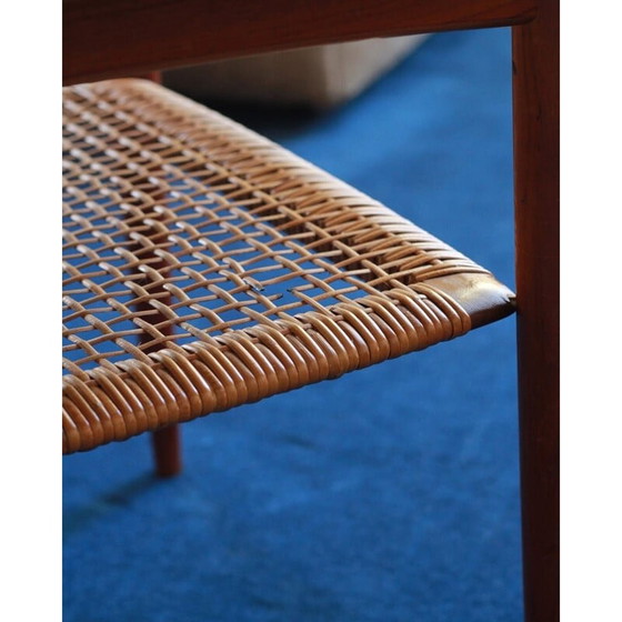 Image 1 of Vintage teakhouten bijzettafel door Poul Jensen voor Selig voor Jensen, 1960