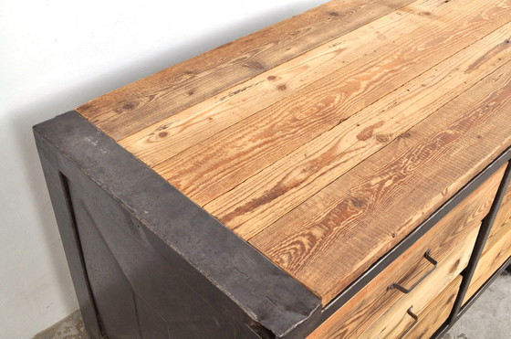 Image 1 of Vintage houten ladekast