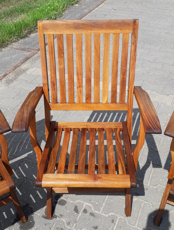 Image 1 of 4x Hattersley Collection bistrostoelen, inklapbaar