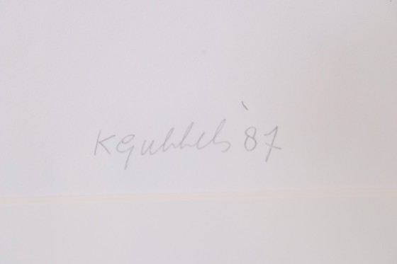 Image 1 of Lithografie van Klaas Gubbels W43