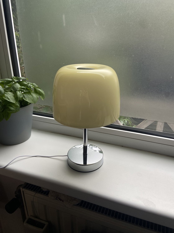 Image 1 of Retro Lamp Vintage Creme Paddestoel Ontwerp