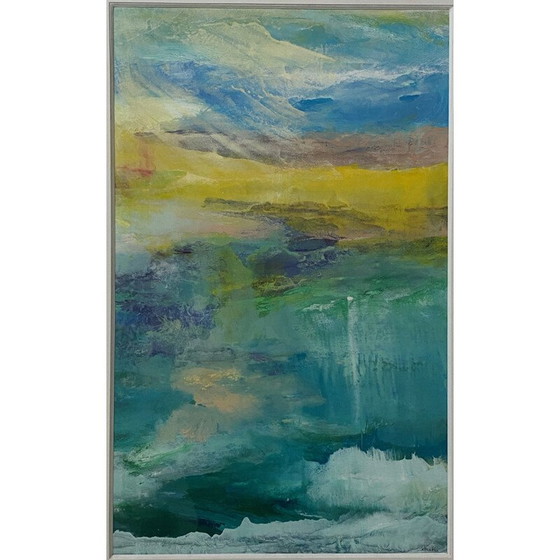 Image 1 of Compositie abstraite vintage Zenaken, 1954