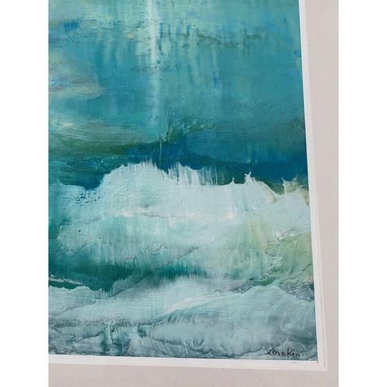 Image 1 of Compositie abstraite vintage Zenaken, 1954