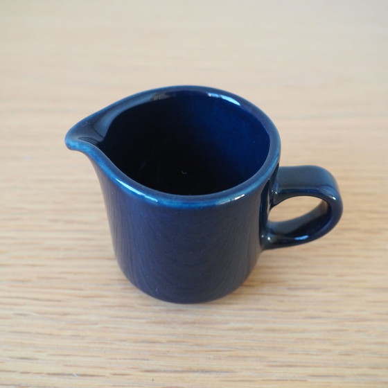 Image 1 of Vintage Arabia Finland Blauw Melkkannetje