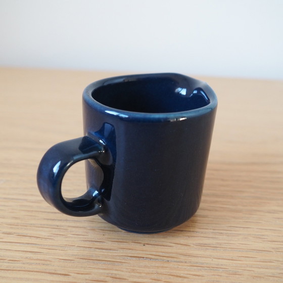 Image 1 of Vintage Arabia Finland Blauw Melkkannetje