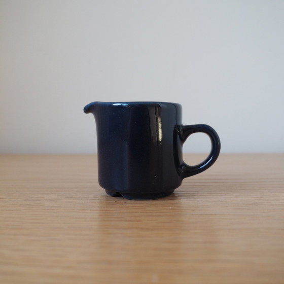 Image 1 of Vintage Arabia Finland Blauw Melkkannetje