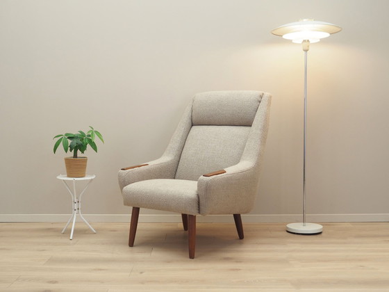 Image 1 of Teakhouten fauteuil, Deens ontwerp, 1960S, Productie: Denemarken