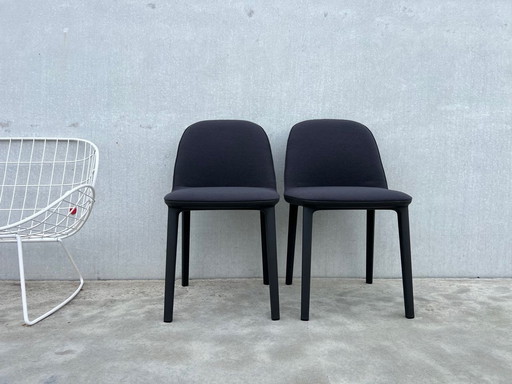 2 X Vitra Softshell Side Chairs