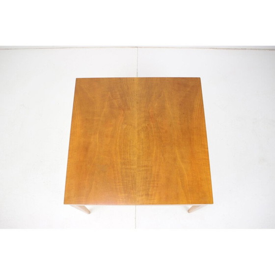 Image 1 of Mid-eeuwse houten tafel Dřevotvar, Tsjecho-Slowakije 1960