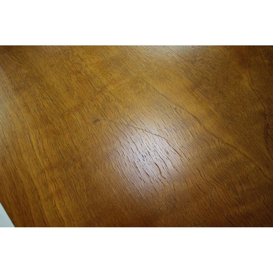 Image 1 of Mid-eeuwse houten tafel Dřevotvar, Tsjecho-Slowakije 1960