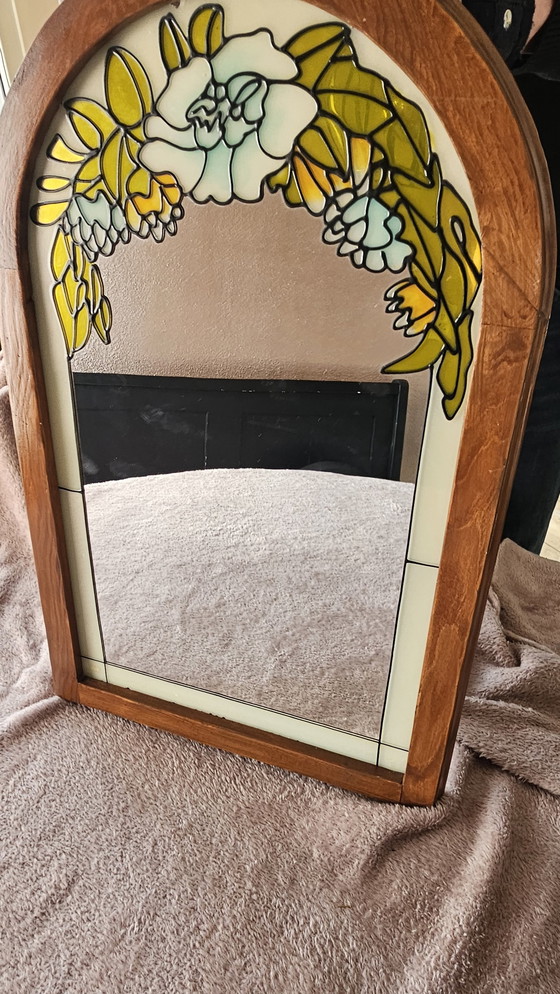 Image 1 of Spiegel Tiffany Stijl Art Deco 
