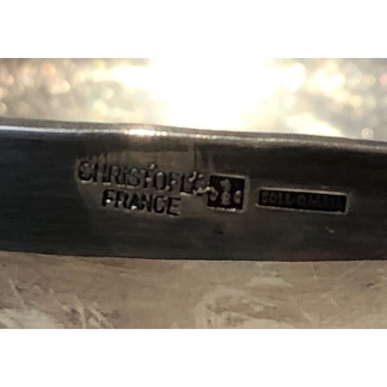 Image 1 of Vintage verzilverd dienblad Christofle Gallia, Frankrijk 1930