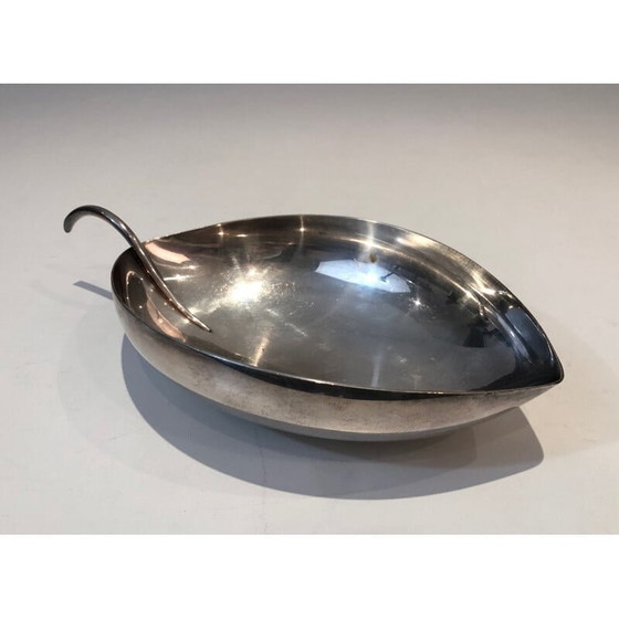 Image 1 of Vintage verzilverd dienblad Christofle Gallia, Frankrijk 1930