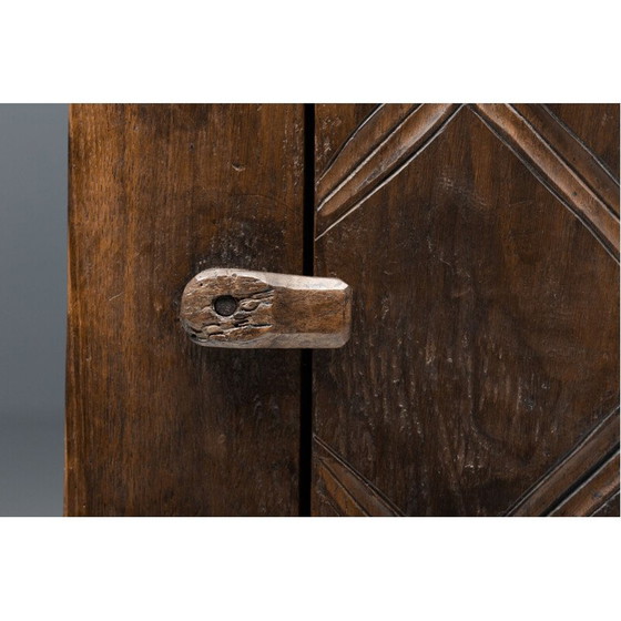 Image 1 of Vintage buffetkast met deur en planken van Wabi-Sabi