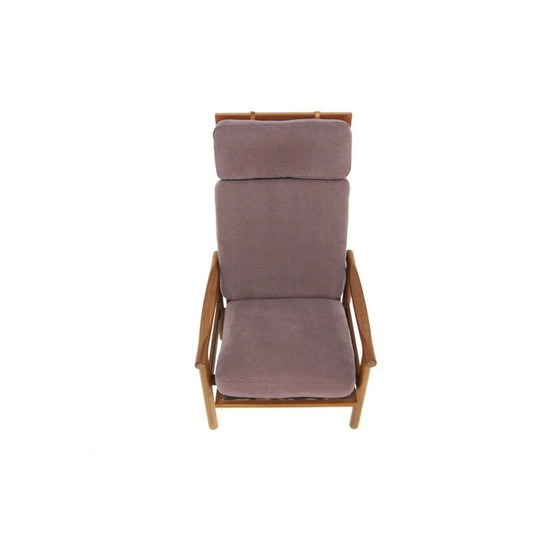 Image 1 of Scandinavische vintage teakhouten fauteuil van Erik Wørtz voor Möbel-Ikea, jaren 1960