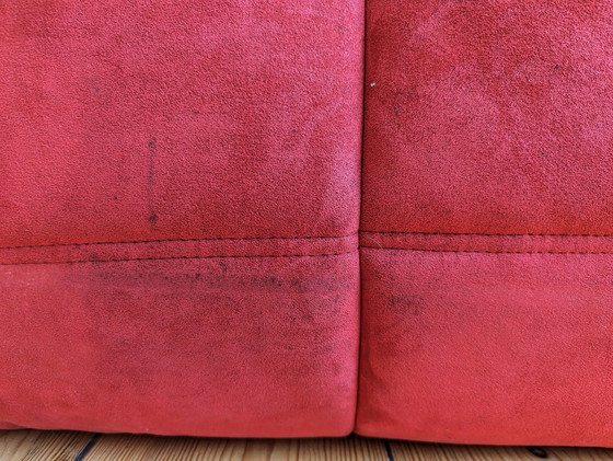 Image 1 of Ligne Roset Togo Set - Alcantara Goya Rood