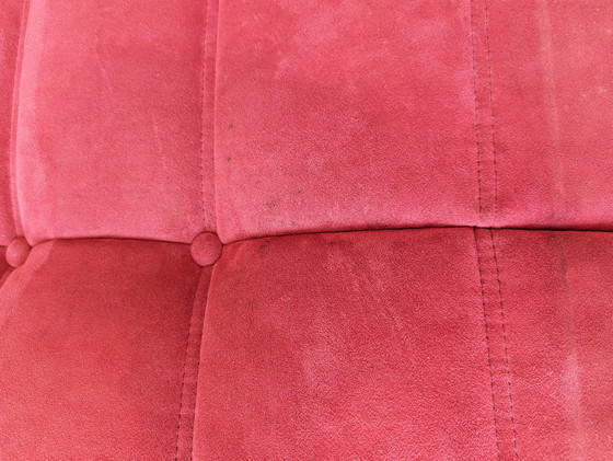 Image 1 of Ligne Roset Togo Set - Alcantara Goya Rood