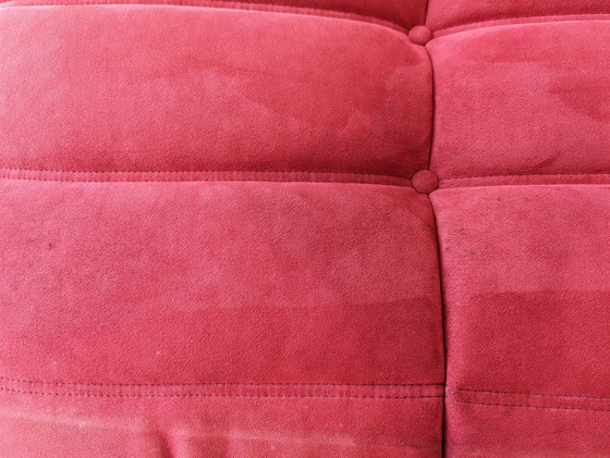 Image 1 of Ligne Roset Togo Set - Alcantara Goya Rood