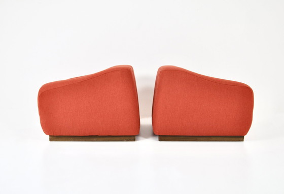 Image 1 of Paar Italiaanse fauteuils, 1970