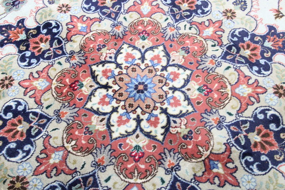 Image 1 of Origineel handgeknoopt Perzisch tapijt Tabriz 40 Raj Fijn 394 X 300 Cm Topconditie