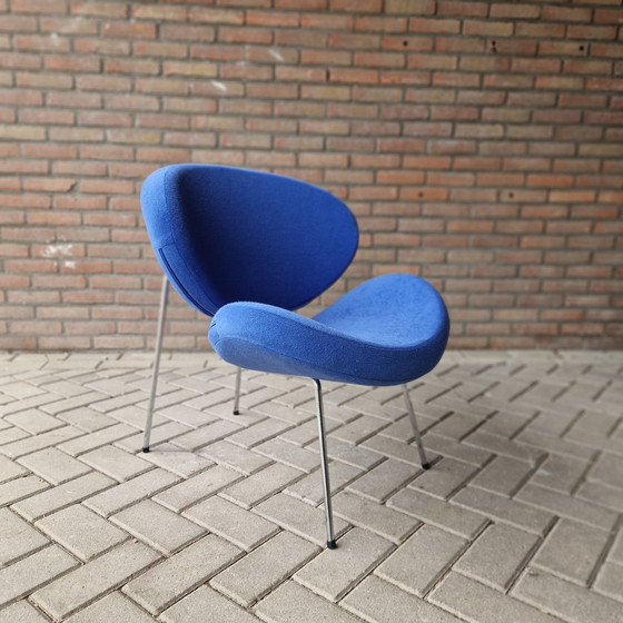 Image 1 of Jaren 90 Blauwe Fauteuil