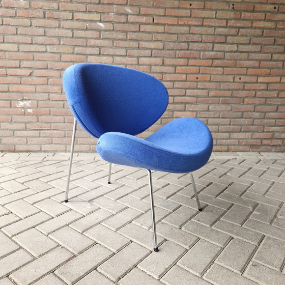 Image 1 of Jaren 90 Blauwe Fauteuil