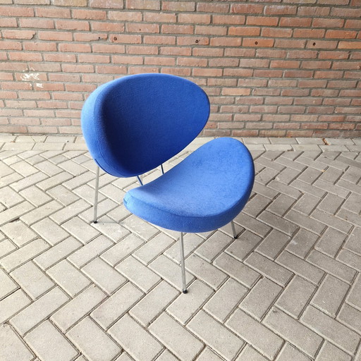 Jaren 90 Blauwe Fauteuil